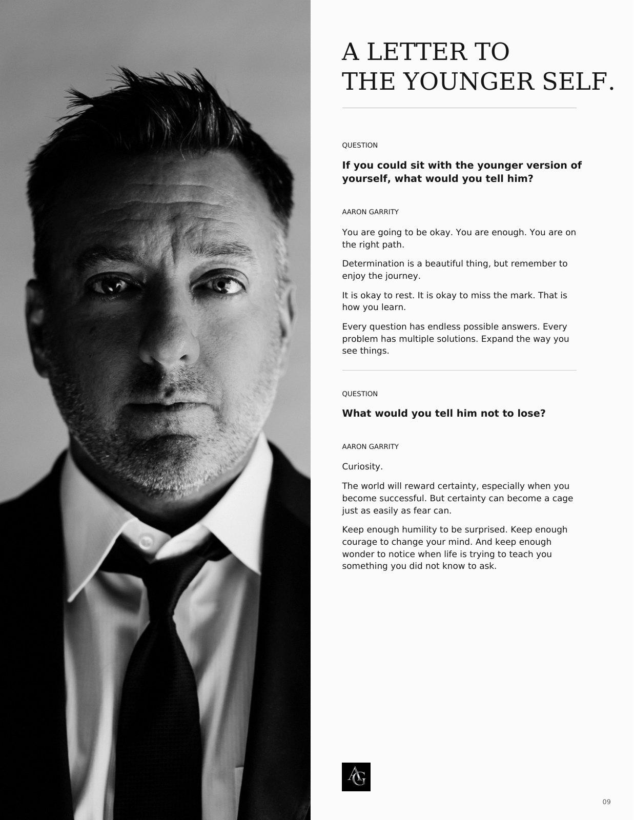 Inside Authors: The Architecture of Becoming, designed page 10 of 11