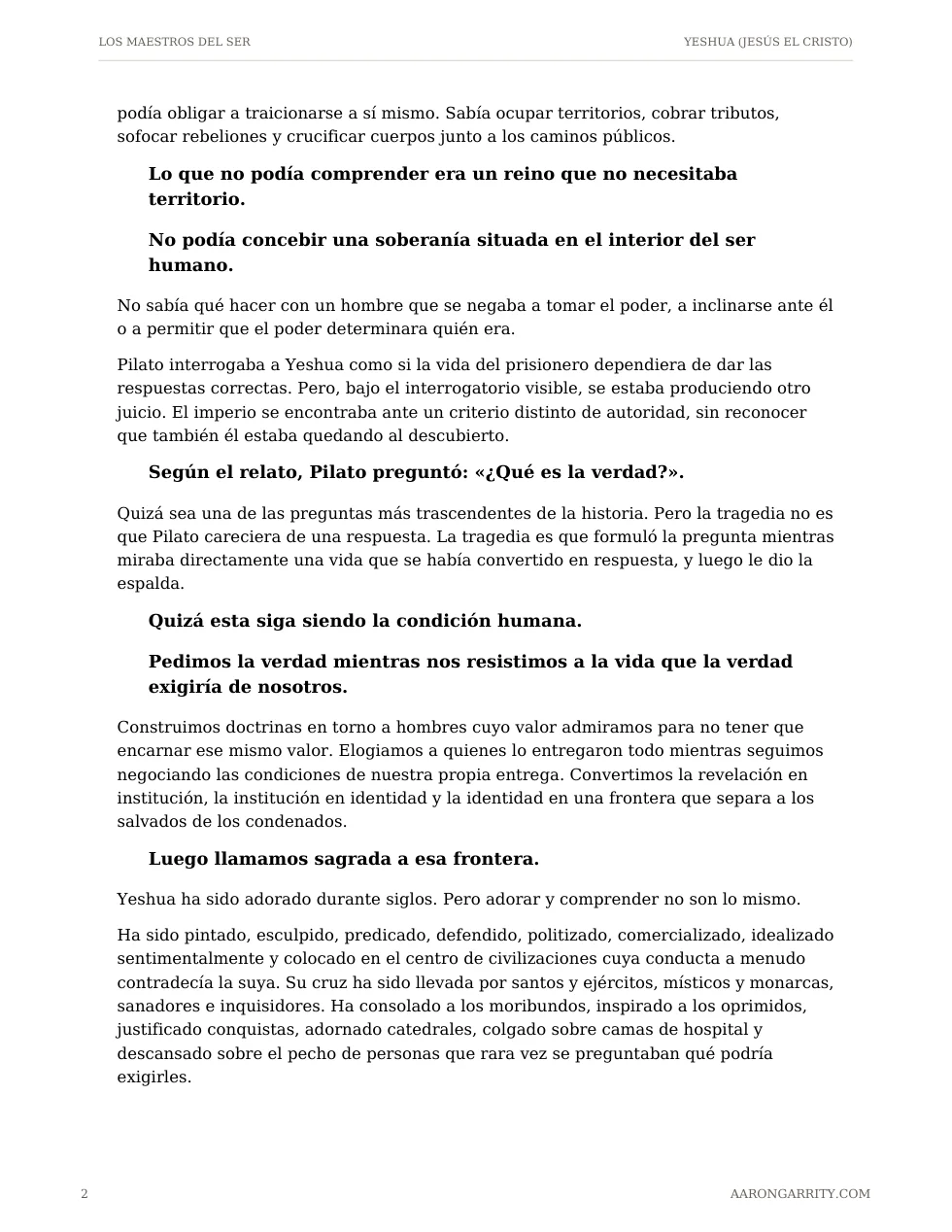Yeshua, edición española, página 4