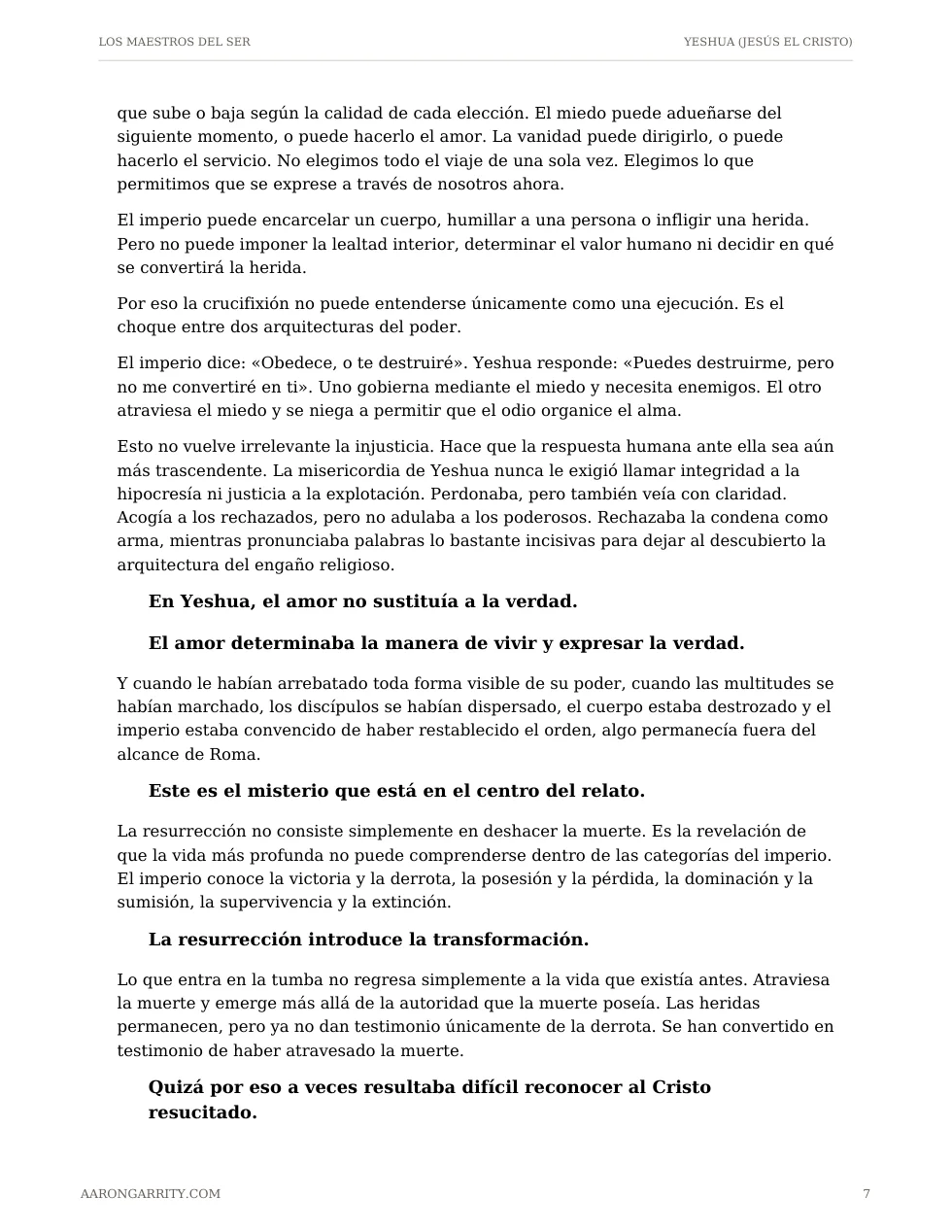 Yeshua, edición española, página 9