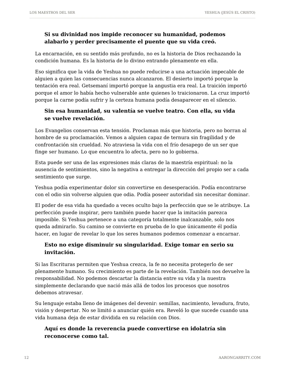 Yeshua, edición española, página 14