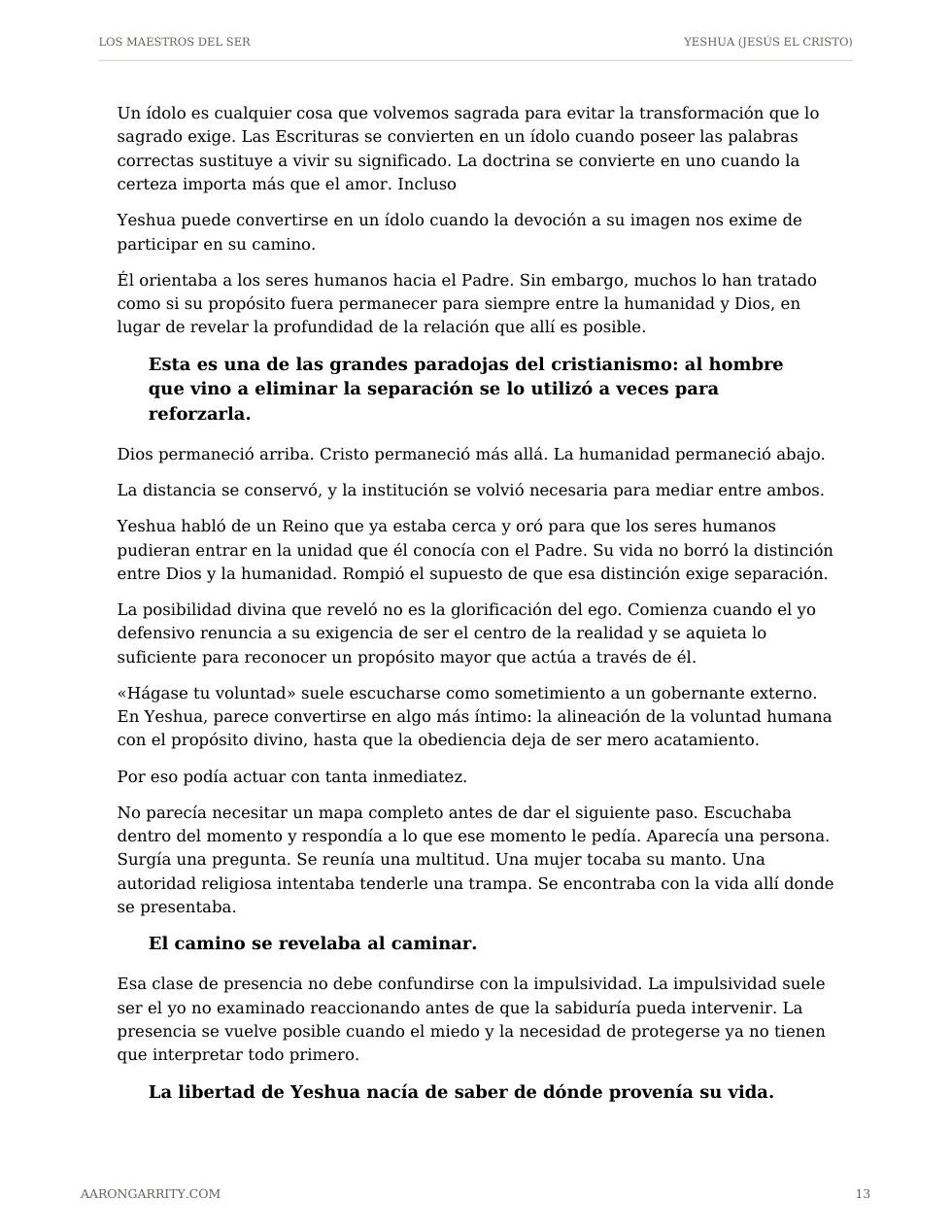 Yeshua, edición española, página 15
