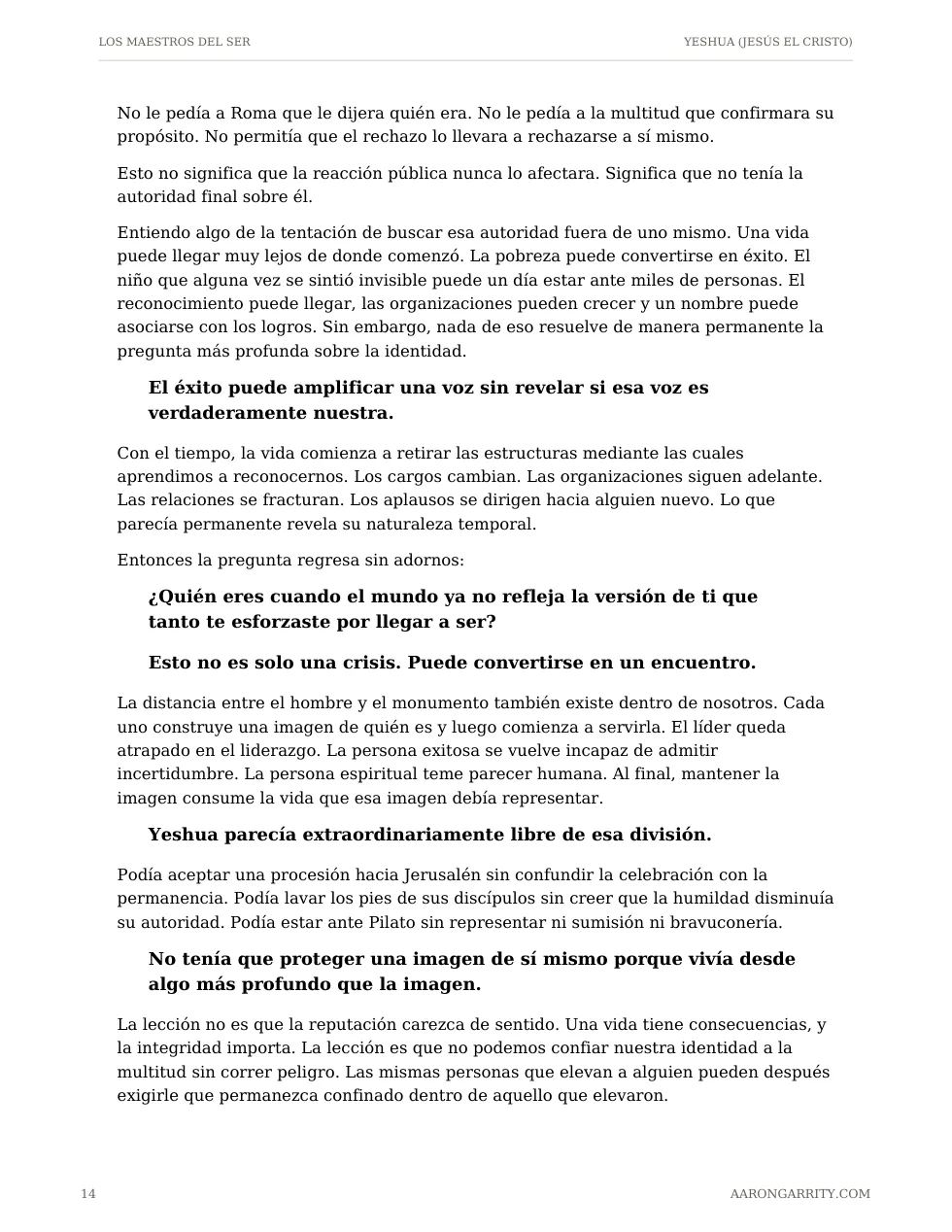 Yeshua, edición española, página 16