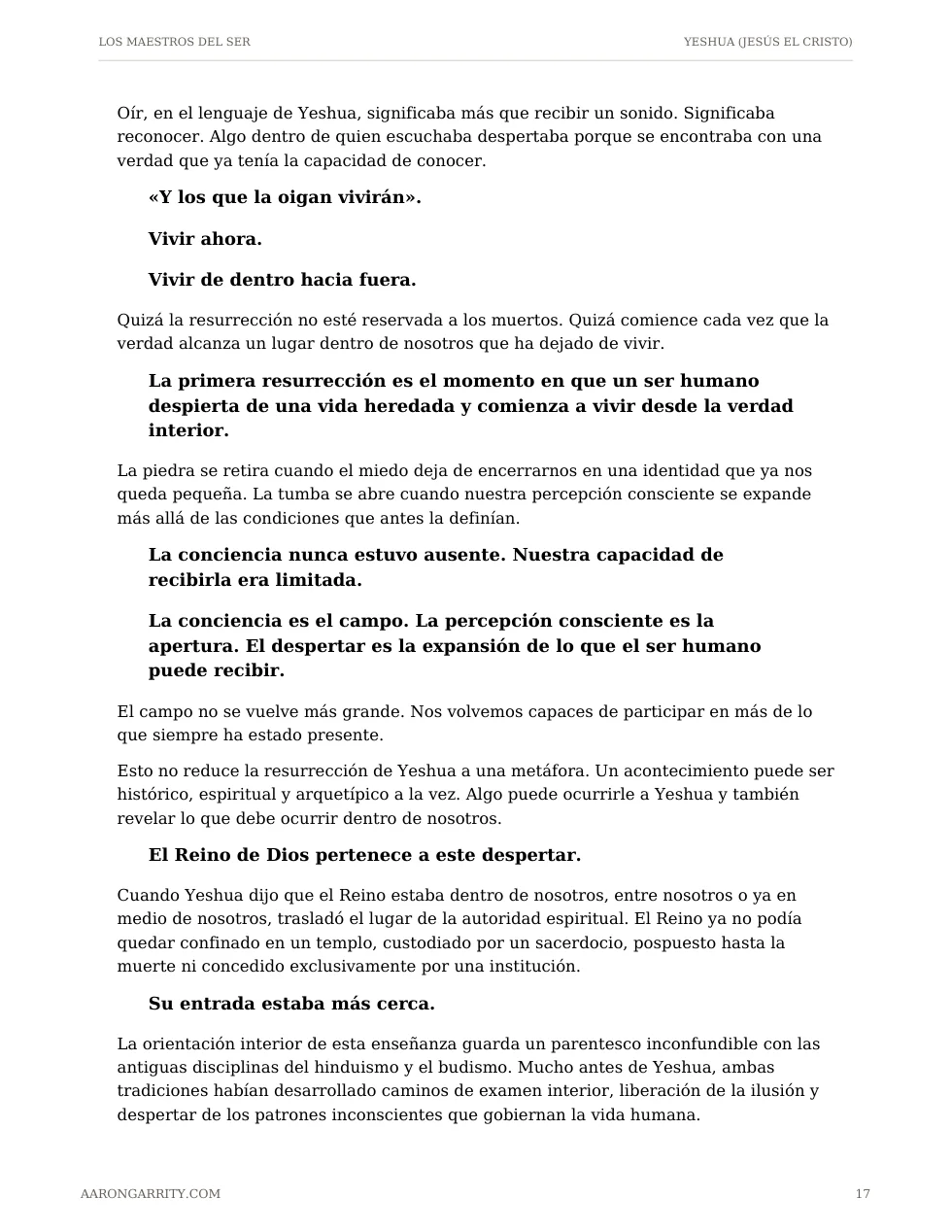 Yeshua, edición española, página 19