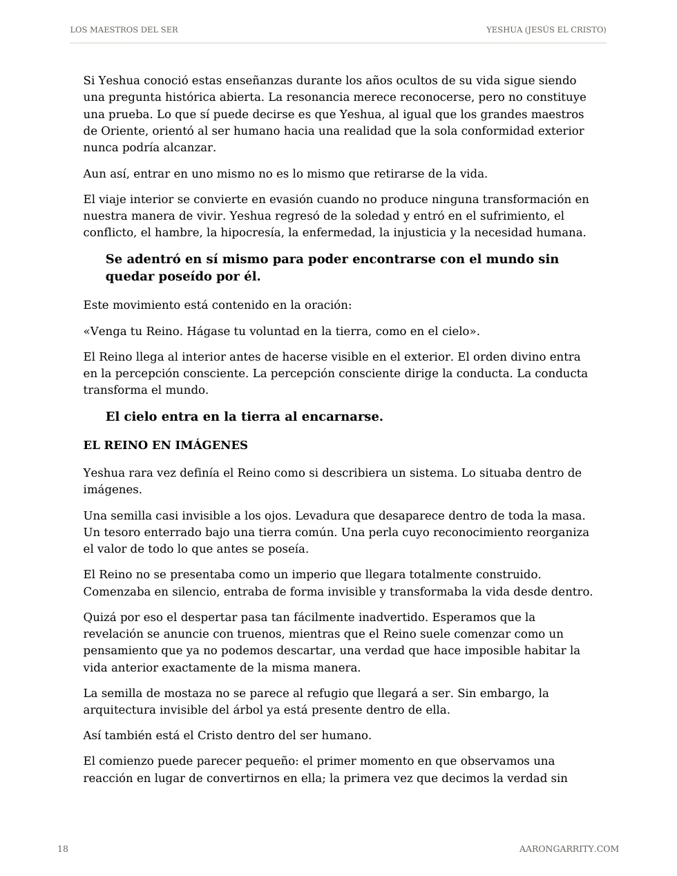 Yeshua, edición española, página 20