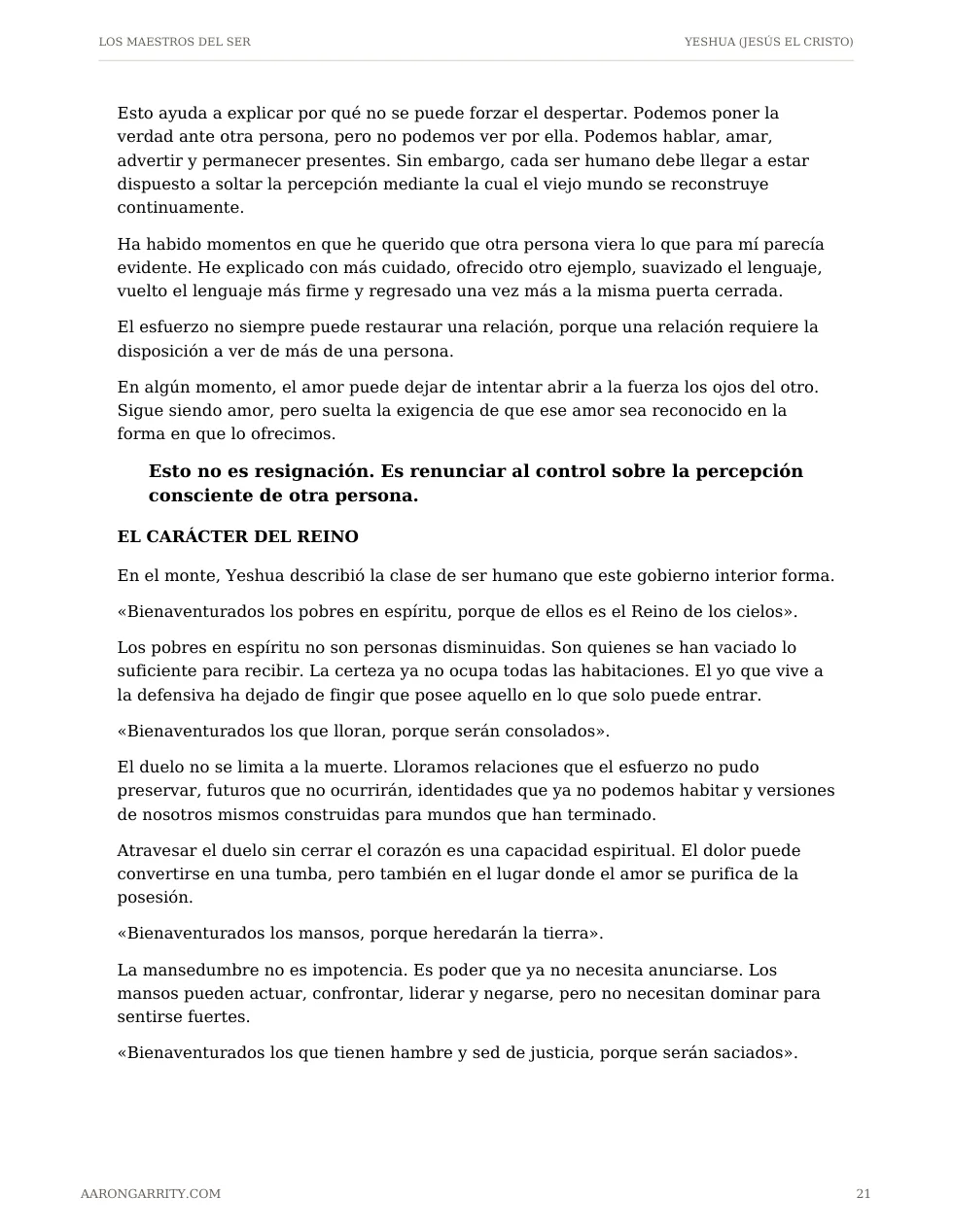 Yeshua, edición española, página 23