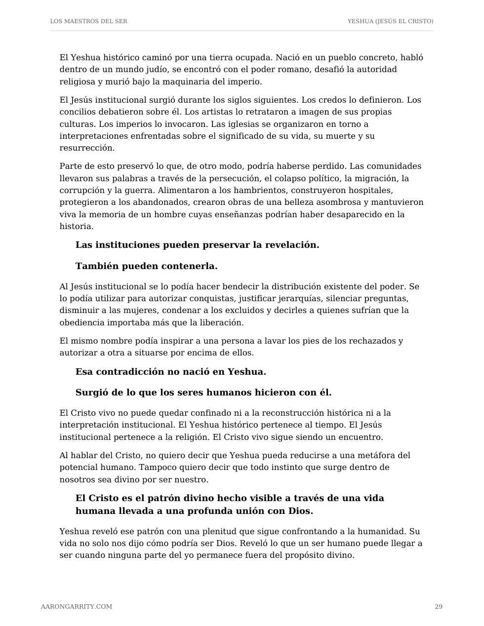 Yeshua, edición española, página 31