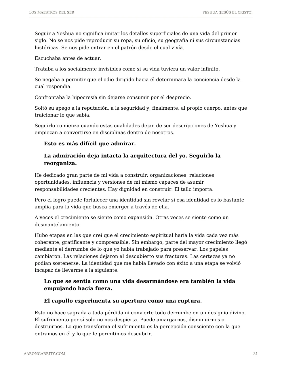 Yeshua, edición española, página 33