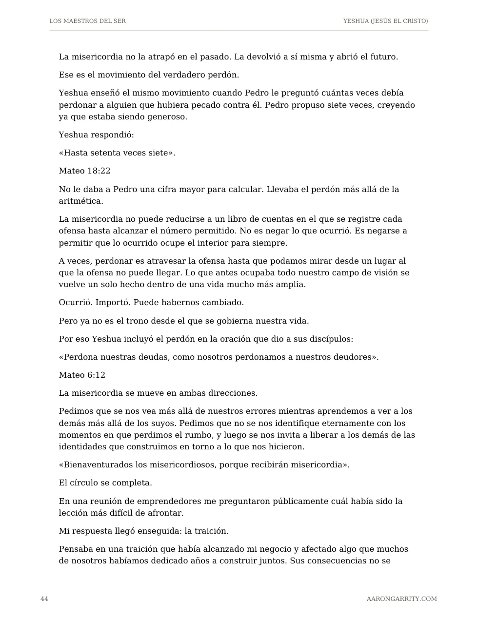 Yeshua, edición española, página 46