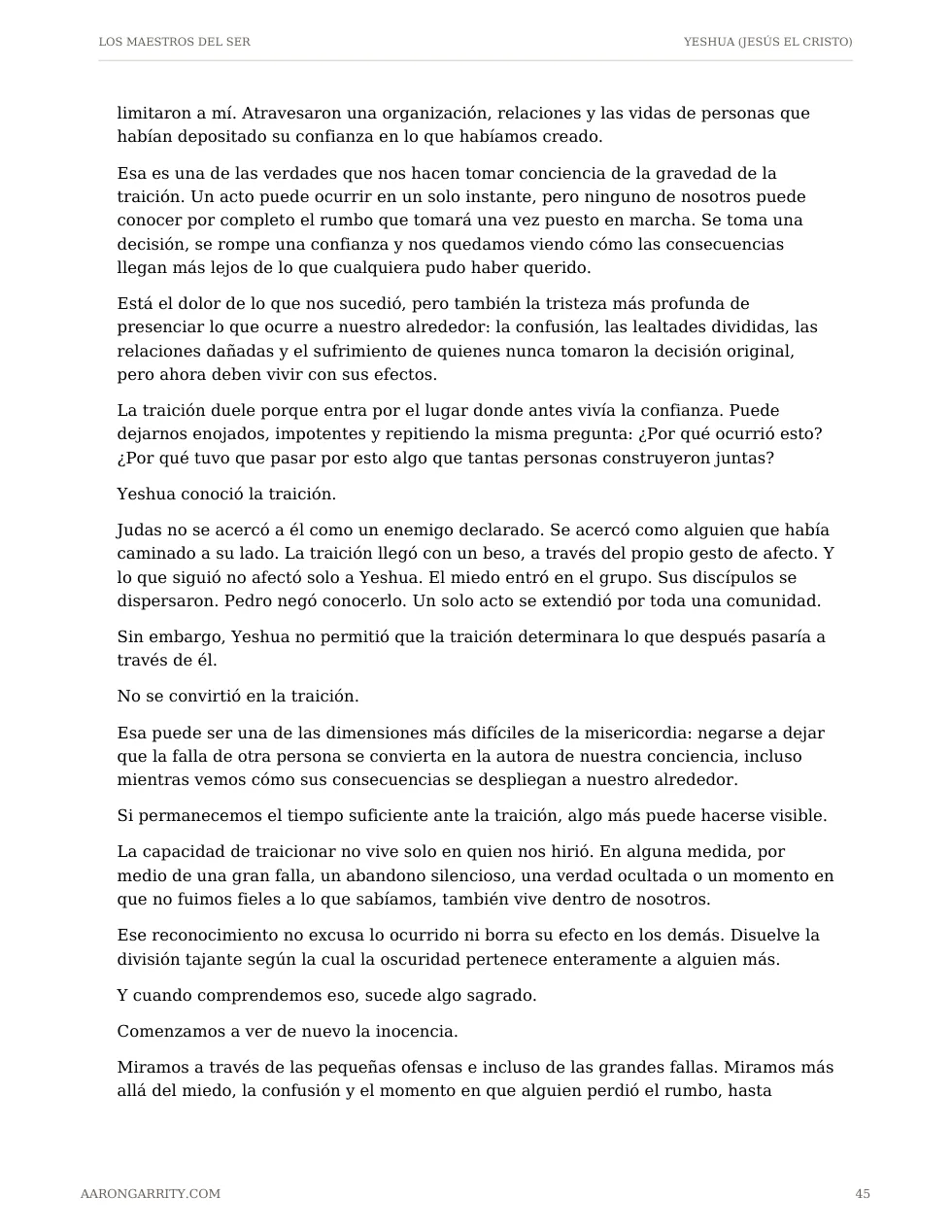 Yeshua, edición española, página 47