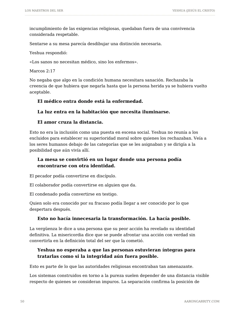 Yeshua, edición española, página 52
