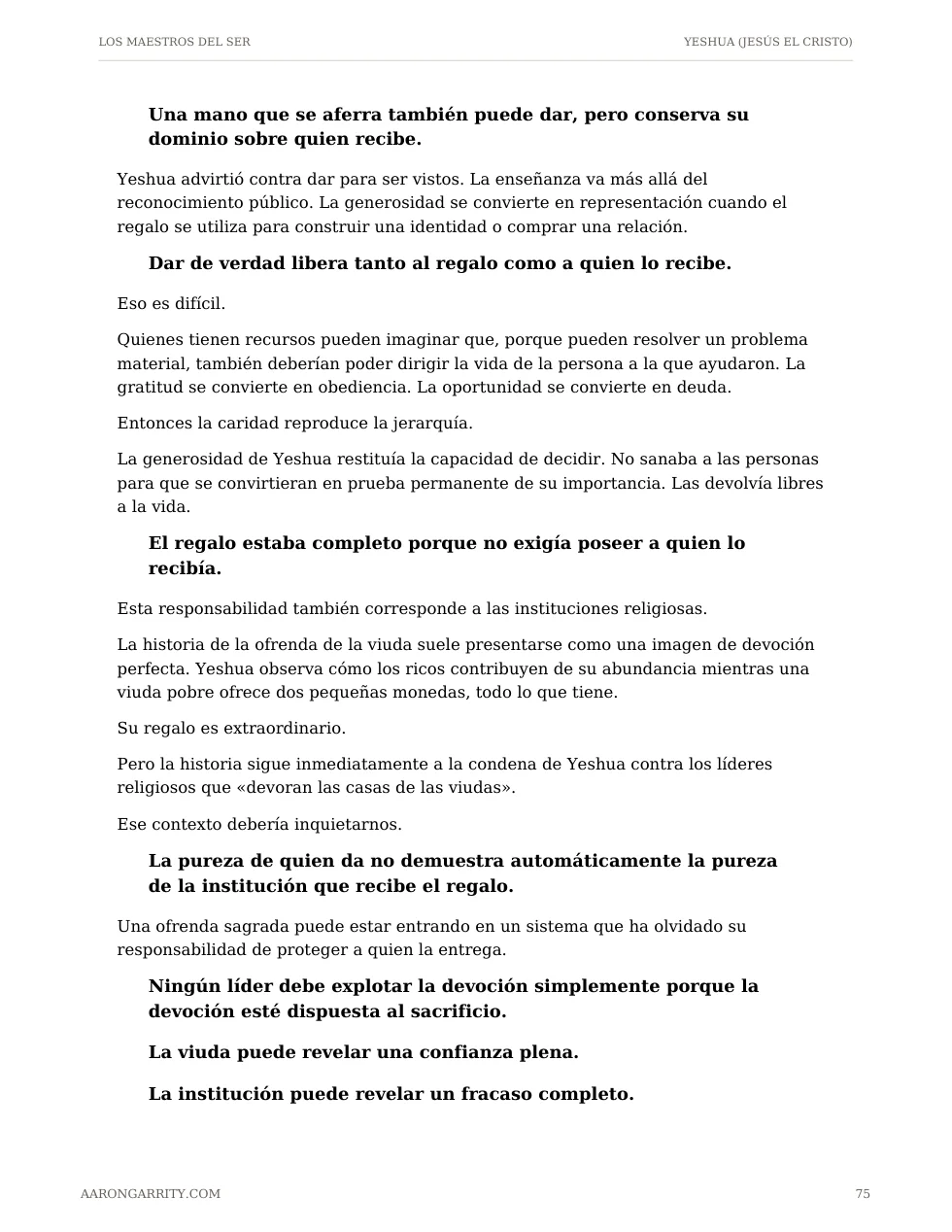 Yeshua, edición española, página 77