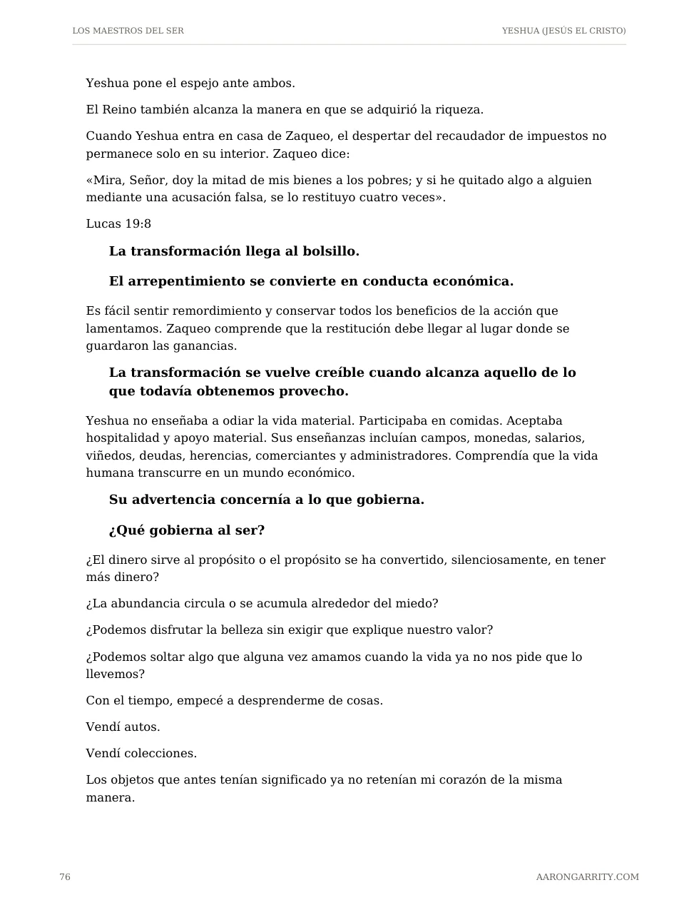 Yeshua, edición española, página 78