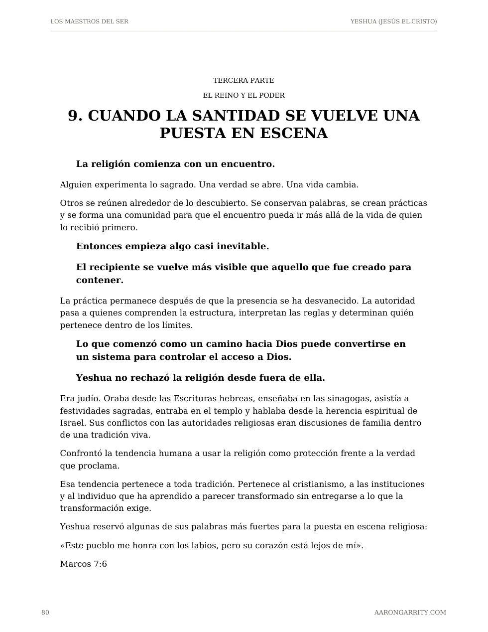 Yeshua, edición española, página 82