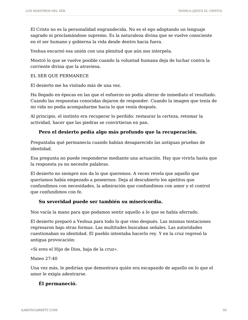Yeshua, edición española, página 95