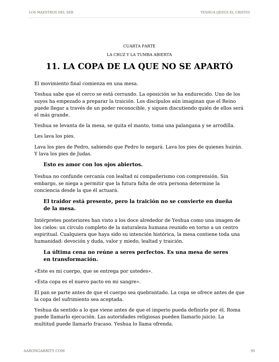 Yeshua, edición española, página 97