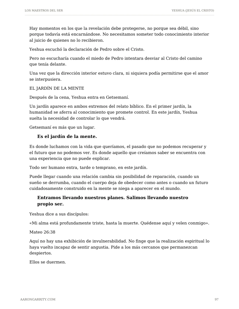Yeshua, edición española, página 99