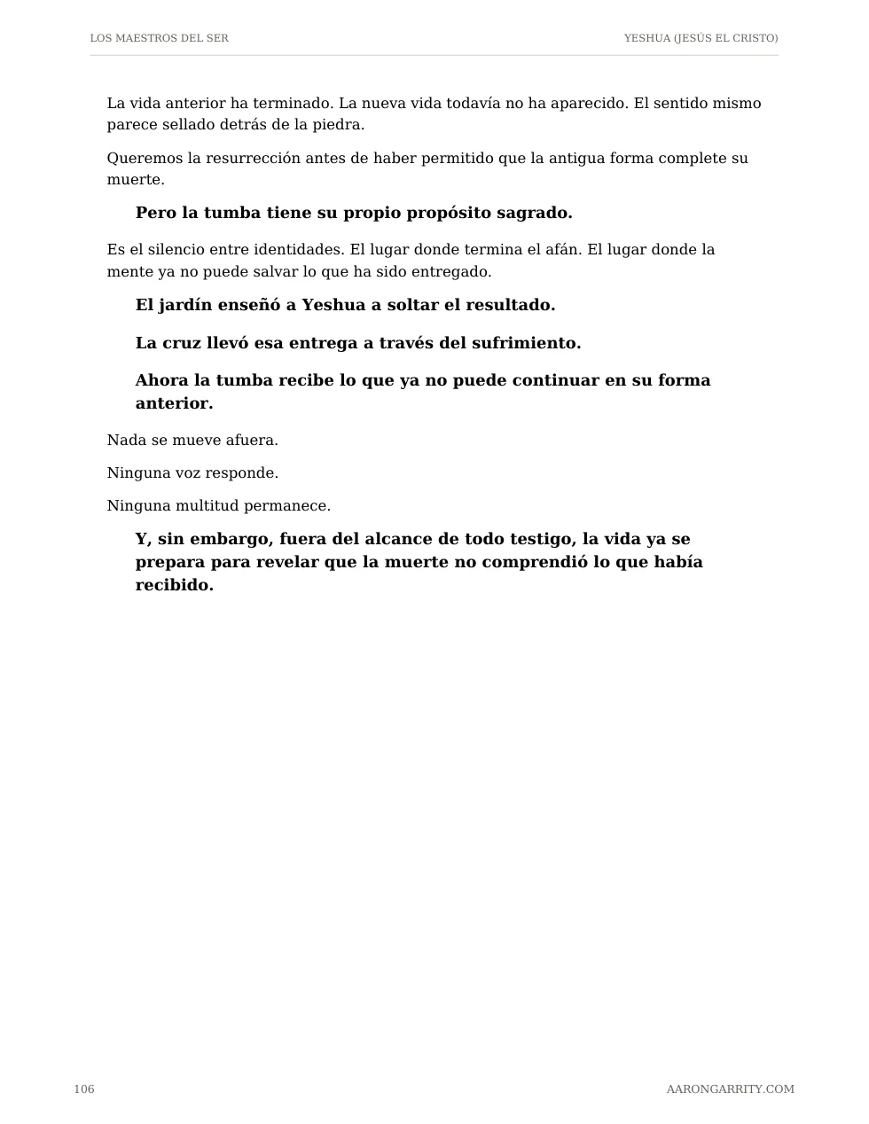 Yeshua, edición española, página 108