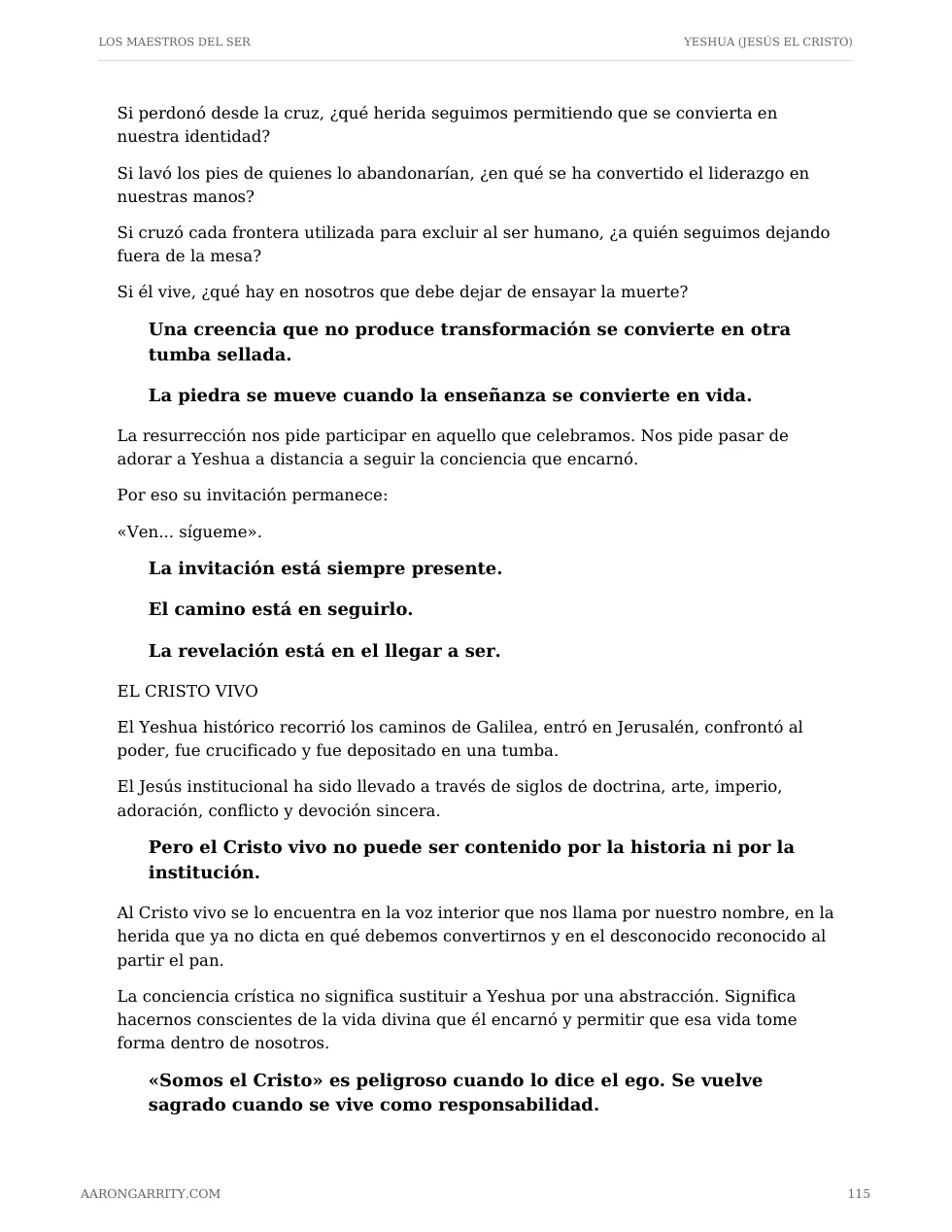 Yeshua, edición española, página 117