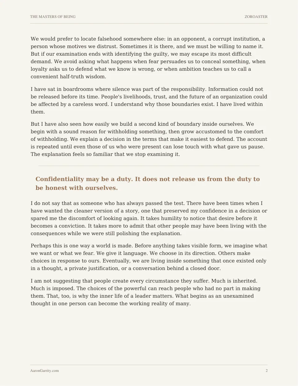 Zoroaster designed edition, page 3