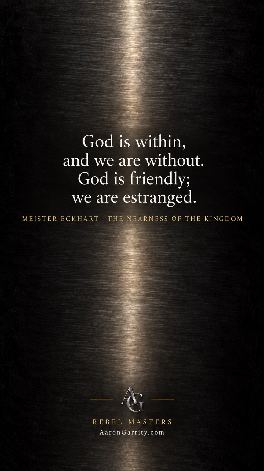 Meister Eckhart quote