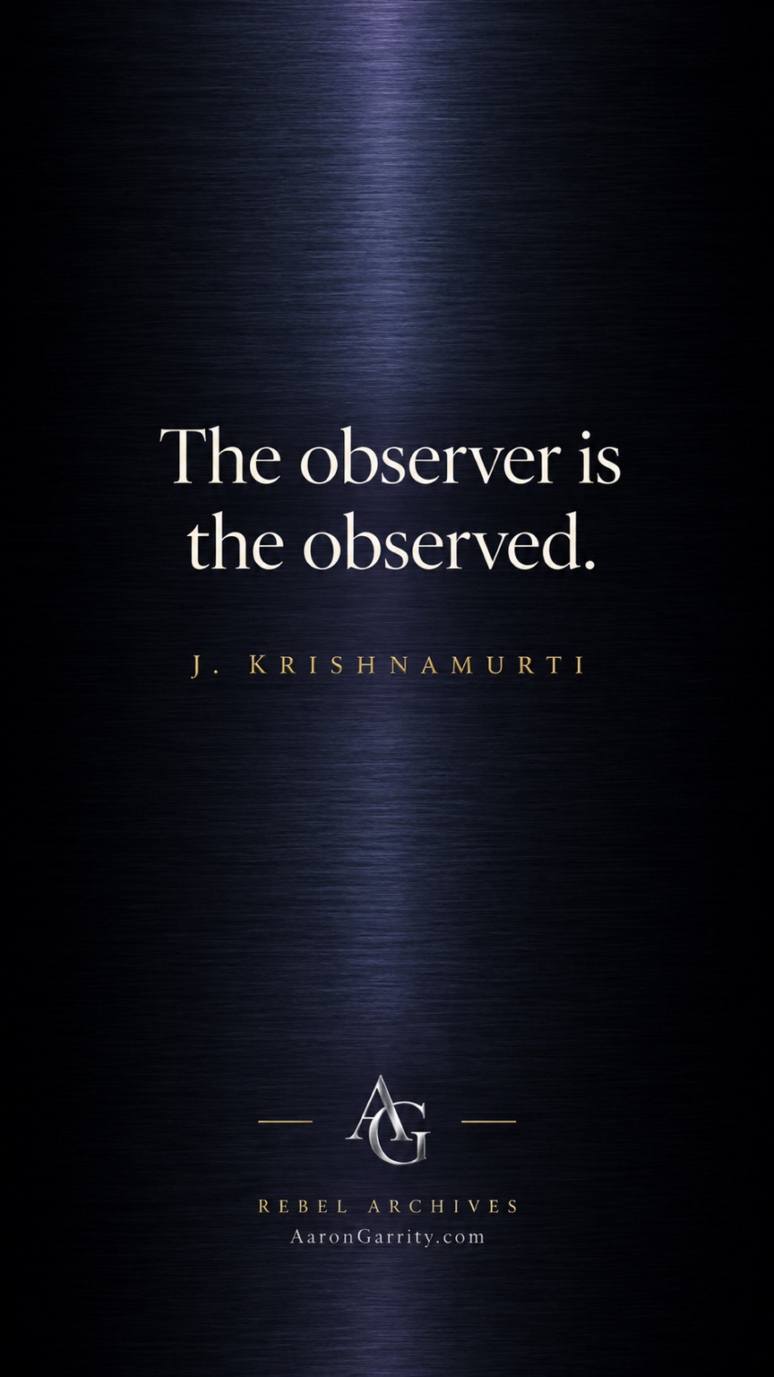 Krishnamurti