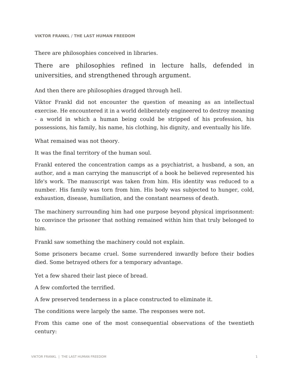Viktor Frankl designed edition, page 2