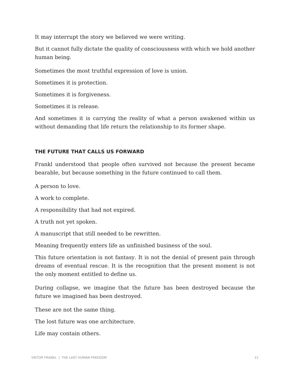 Viktor Frankl designed edition, page 13