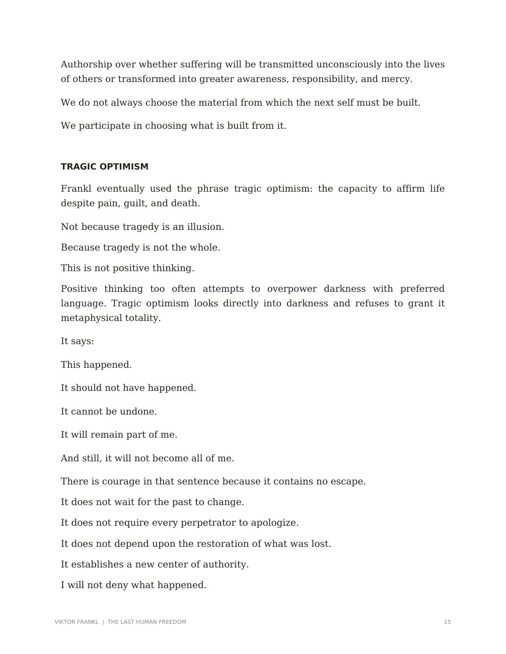 Viktor Frankl designed edition, page 16