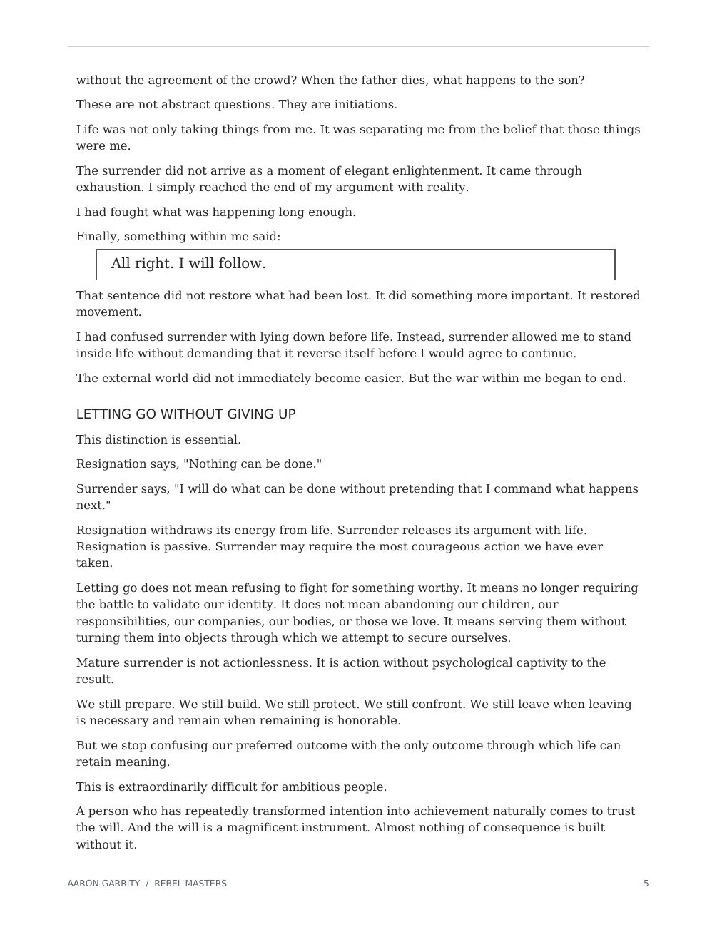 Alan Watts designed edition, page 6