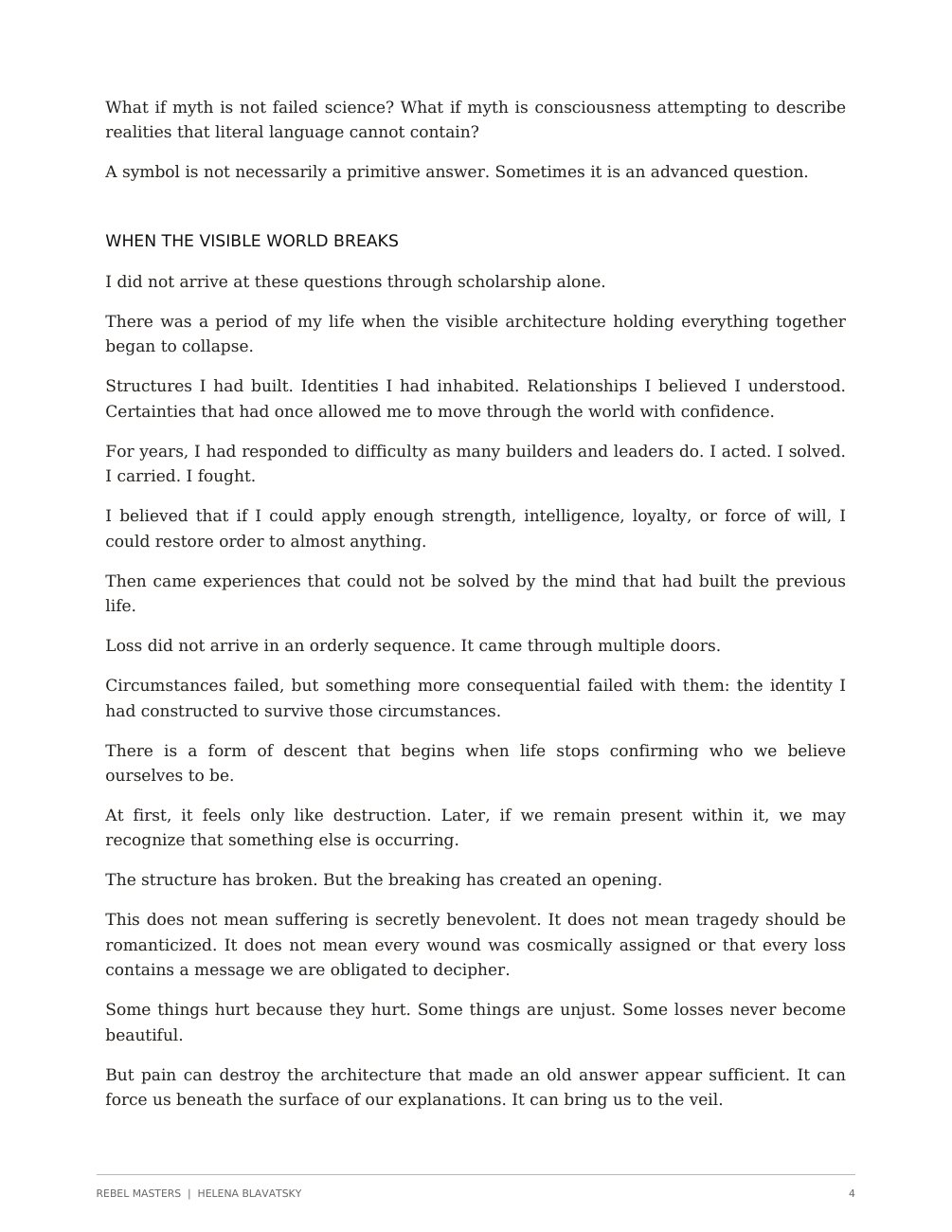 Helena Blavatsky designed edition, page 5