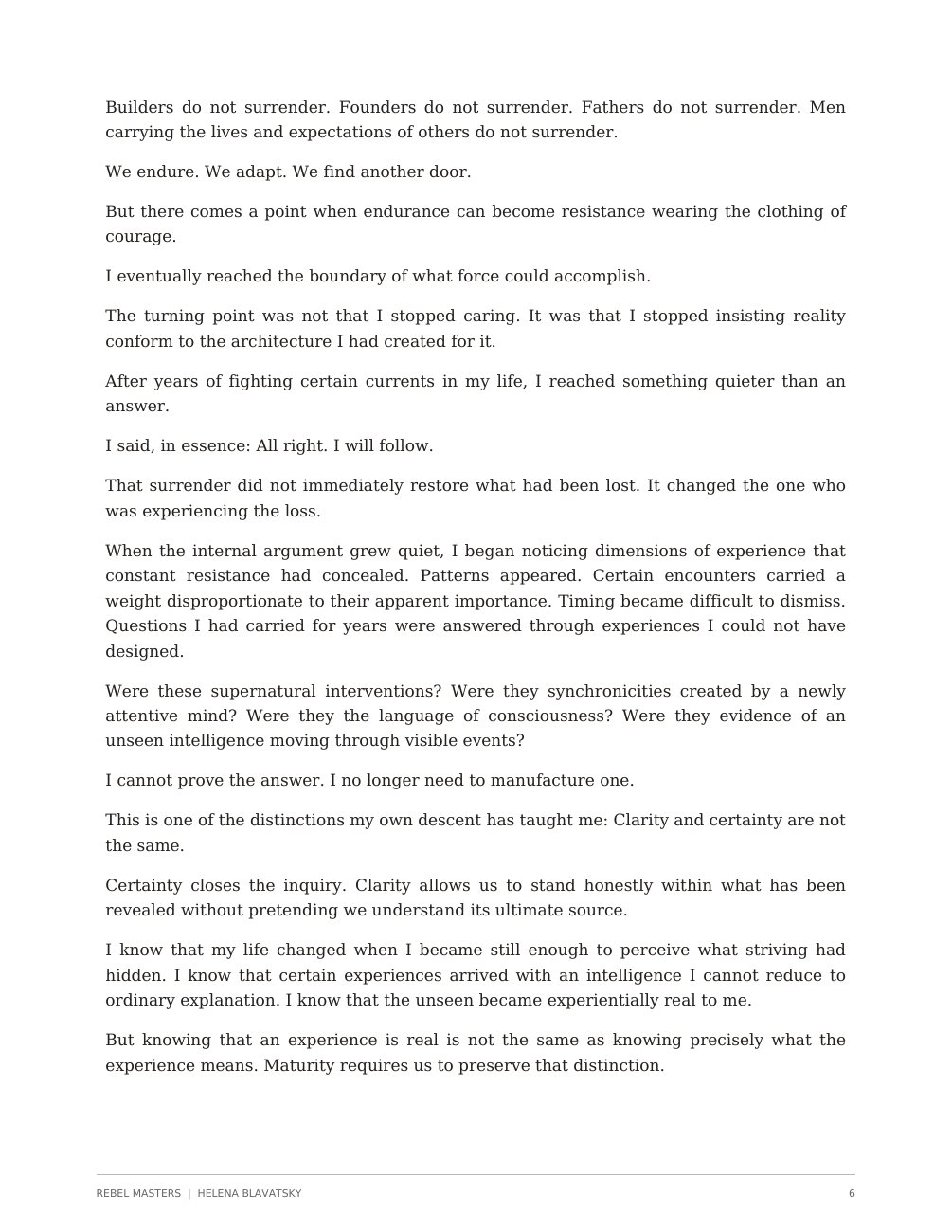 Helena Blavatsky designed edition, page 7